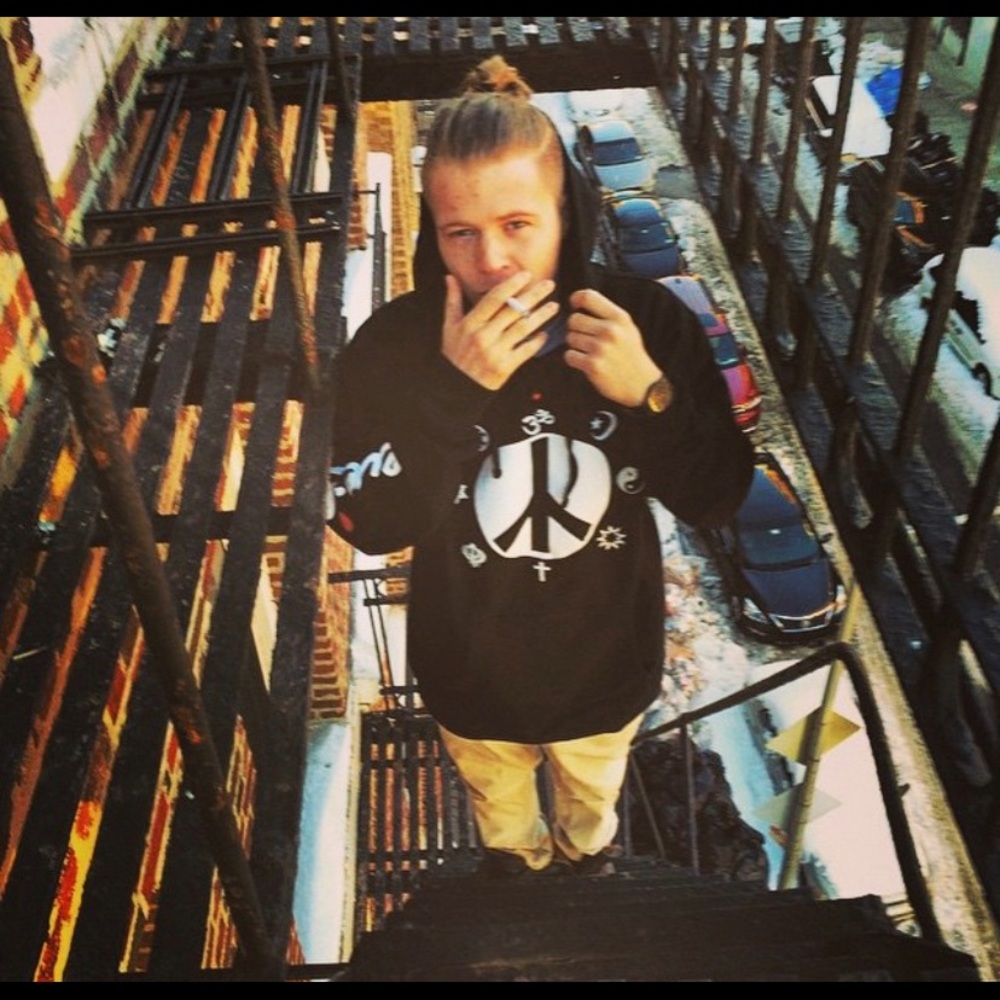 - peace hoodie